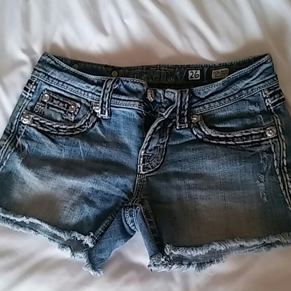 Miss Me cut off shorts